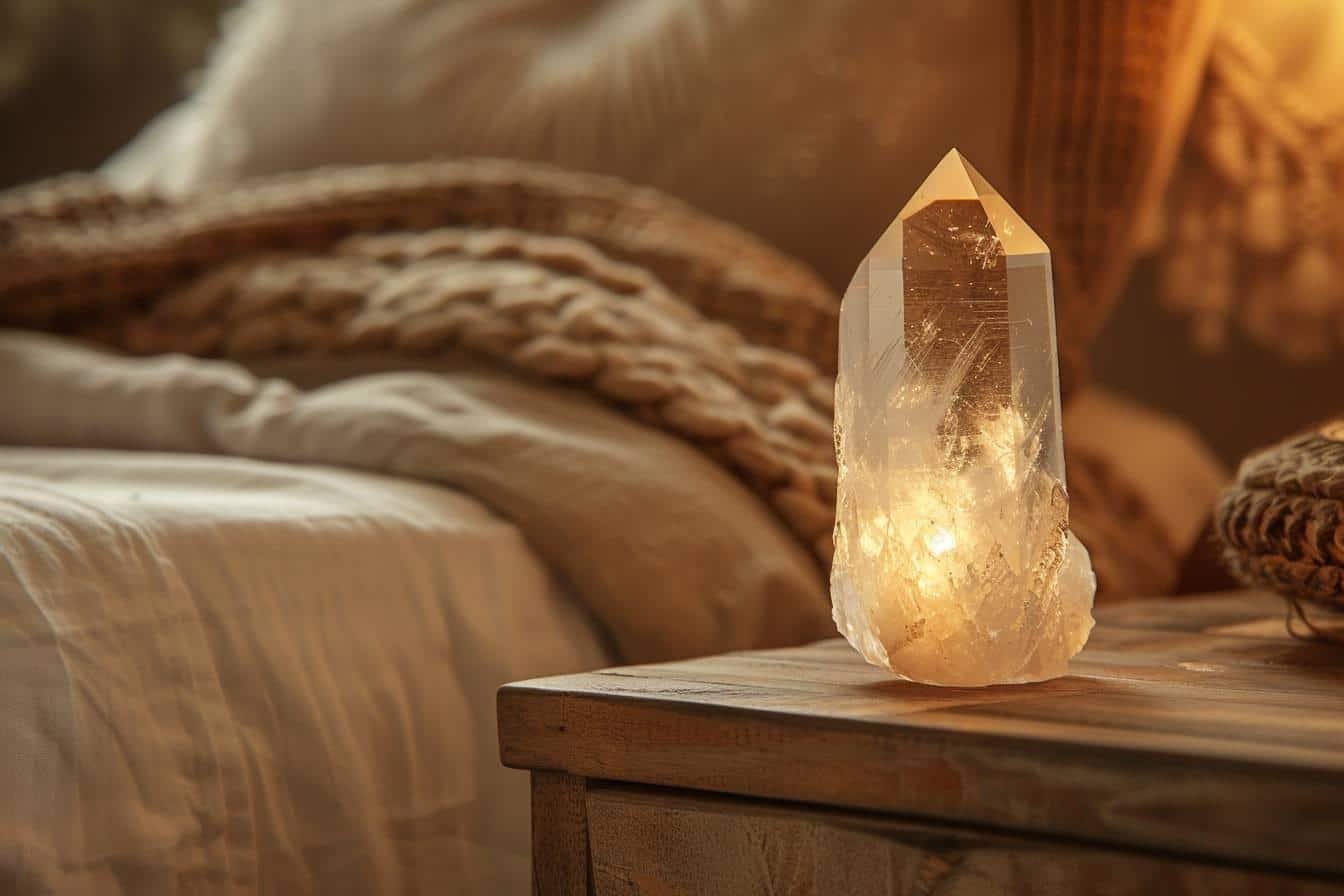 Peut-on dormir avec un cristal de roche : bienfaits et précautions