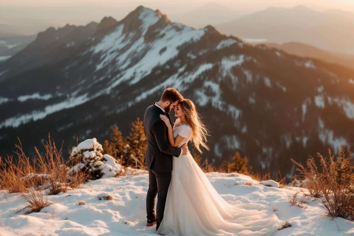 Week-end romantique montagne couple : idées et destinations